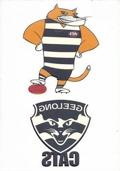 2010 Select Herald Sun AFL - Tattoos #NNO Geelong Cats Front